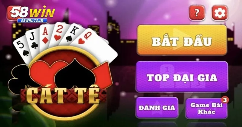 Ưu điểm khi thức hành cách chơi bài catte tại 58Win